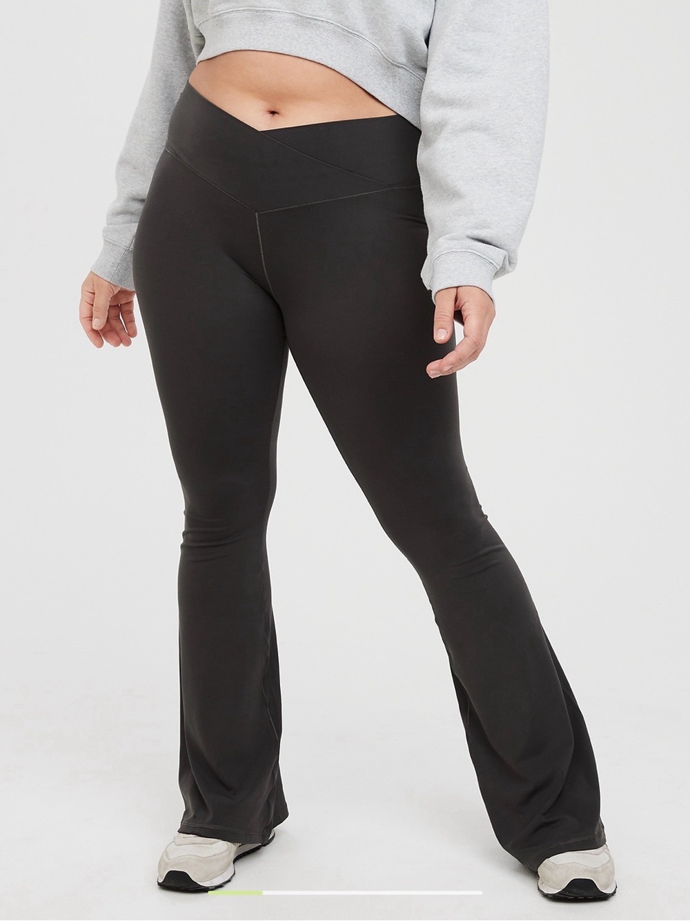 OFFLINE By Aerie Real Me High Waisted Crossover Flare Legging